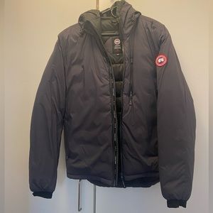Men’s Canada Goose Lodge Packable Windproof 750 Fill Power Down Hooded Jacket